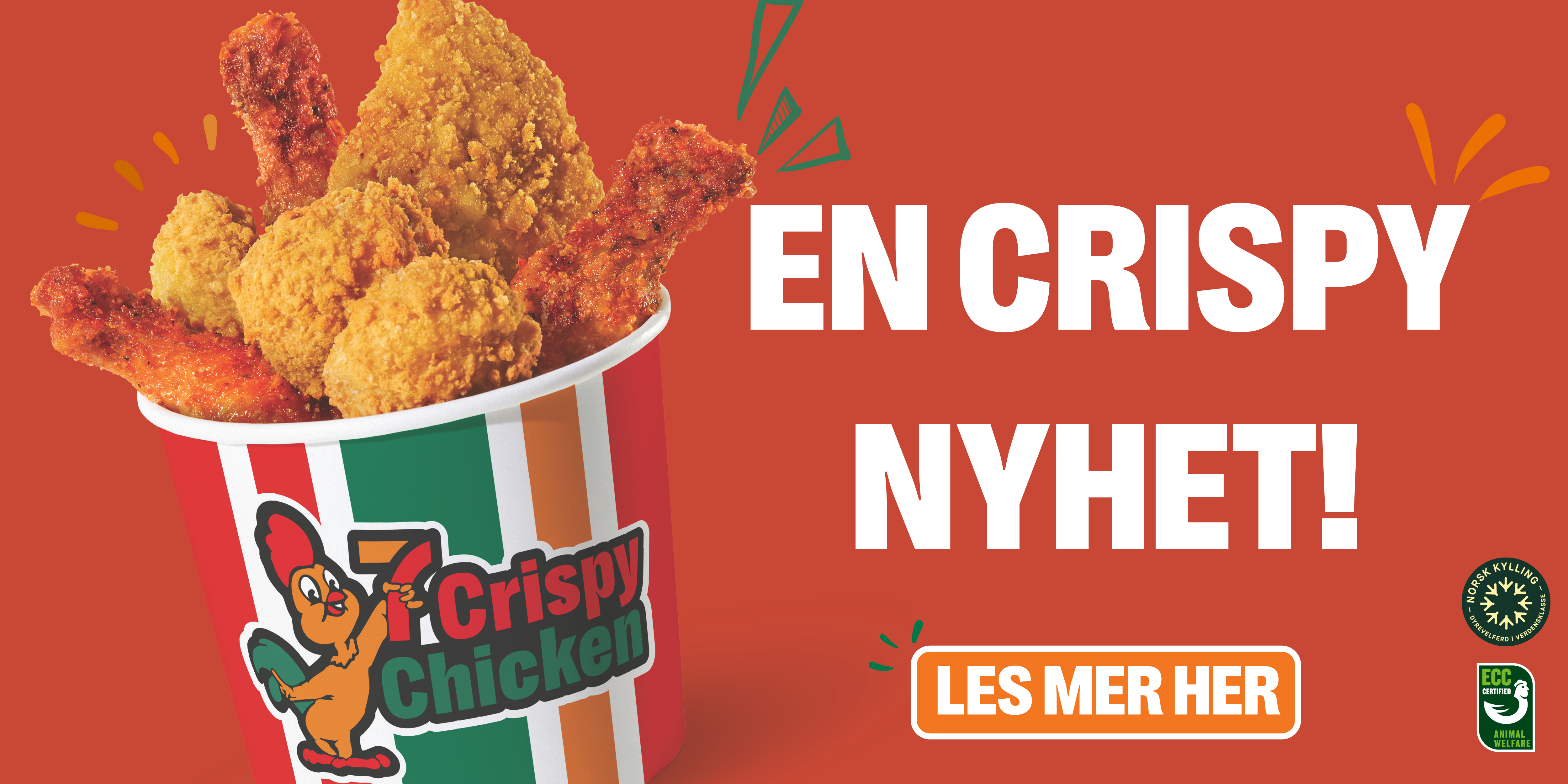 Uno-X 7-Eleven: 7 crispy chicken